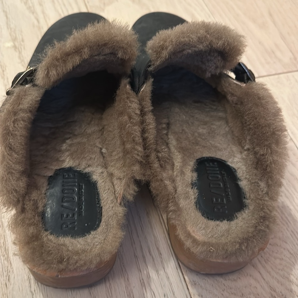 Shearling Lined Clogs Us 10/ It41 - image 1